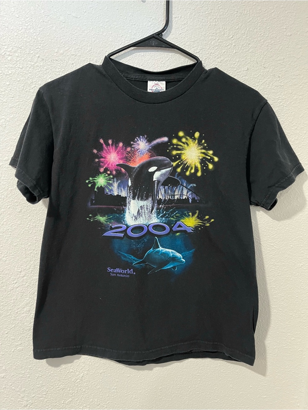 Vintage SeaWorld 2004 Youth Shirt Size Large (14/16)